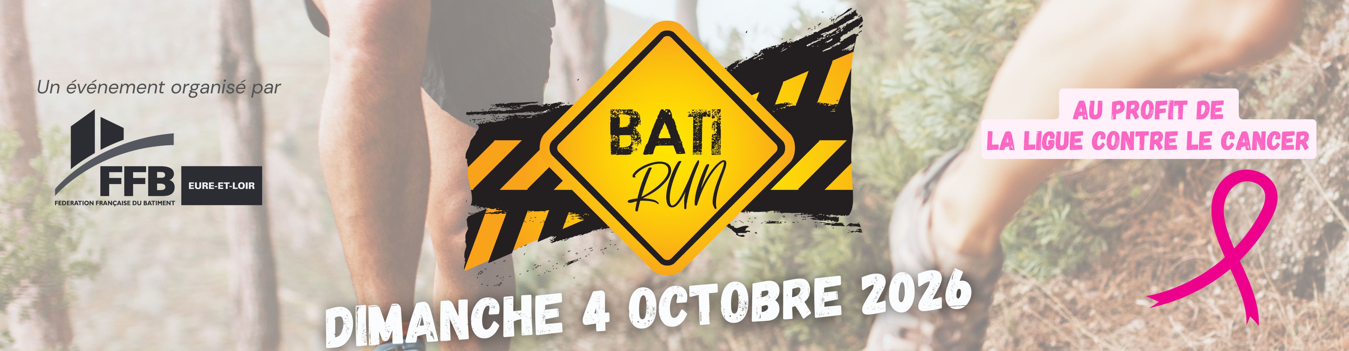 Bandeau course batirun dimanche 4 octobre 2026 à l'Illiade